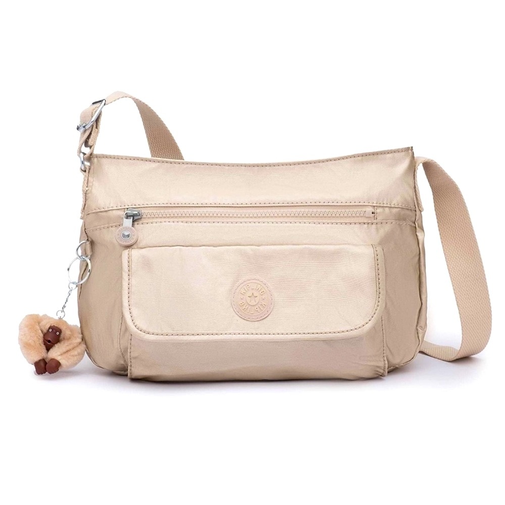 SOLD Kipling Syro Crossbdy in Starry Gold Metallic